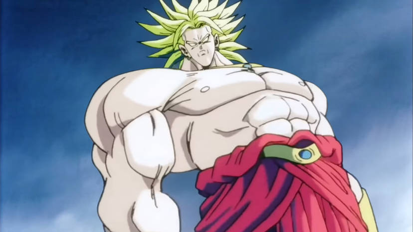 Broly muscles